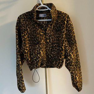 Aritzia TNA polar 1/2 zip sweater medium